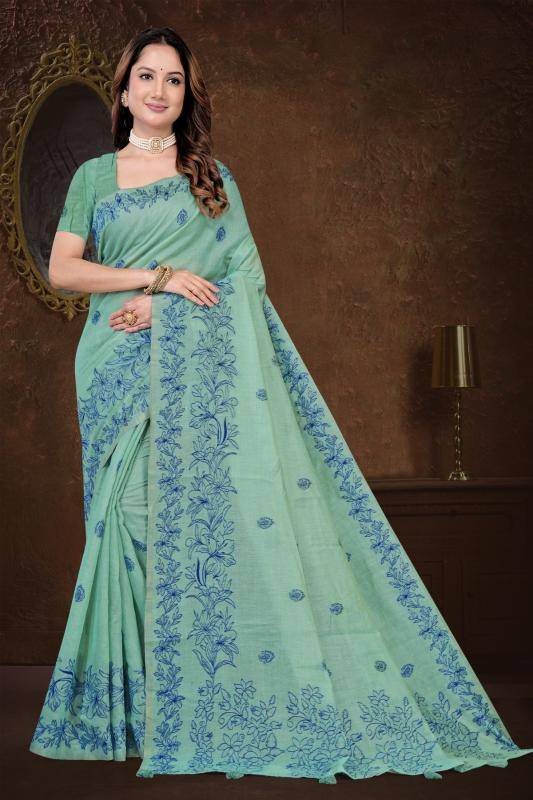 Tulsi WEC-1000 cotton Saree suppliers